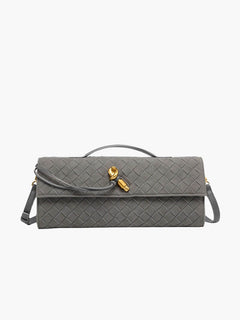 Bianca suede Tasche in Grau