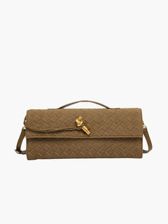 Bianca suede Tasche in Braun