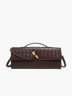 Bianca gewebte Tasche in Kaffee