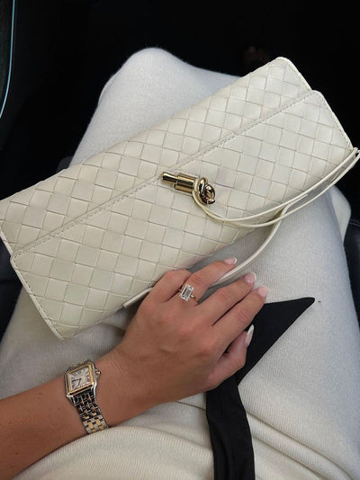 Bianca gewebte Tasche