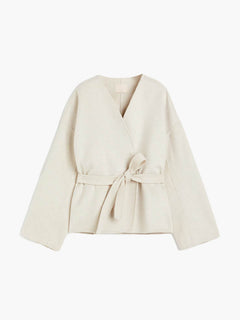 Hilda Strickjacke in Creme