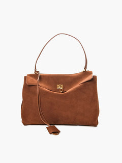 Ramona suede Tasche in Braun