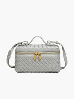Tara gewebte Tasche in Grau