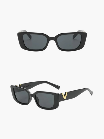 Damen Retro Vintage Stil Sonnenbrille | Kleiner Rahmen
