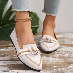 SofiaGrace™ – Elegante Damen Ballerinas mit atmungsaktivem Komfort in Weiß