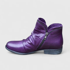 Helena | Damen Orthopädische Komfortstiefel in Lila
