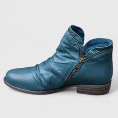 Helena | Damen Orthopädische Komfortstiefel in Blau