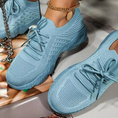 Janina | Ultraleichte Sneaker Bewegungsfreiheit in Hellblau