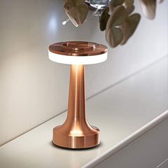 Axis - Wiederaufladbaren Lampen in Roségold