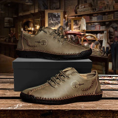 Bryant - Vintage Schuhe in Dunkelbraun