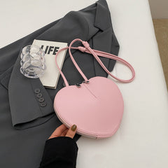 Stilvolle Damen-Schultertasche aus funktionalem, hochwertigem Material in Rosa