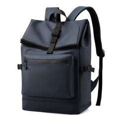 Stilvoller Herren-Outdoor-Rucksack aus leichtem Nylon in Tiefblau