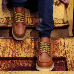 Dustin | Lederstiefel in Braun