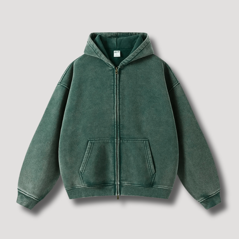 Kapuzenpulli mit Reißverschluss für Männer