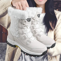 Stephanie | Stylische Warme Schneestiefel in Weiß