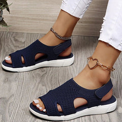 Orla® | Orthopädische Sandalen mit offener Spitze in Blau