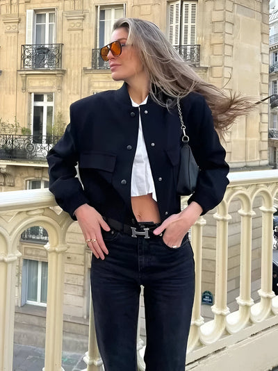 Stylische Damen Übergangsjacke | Kurze