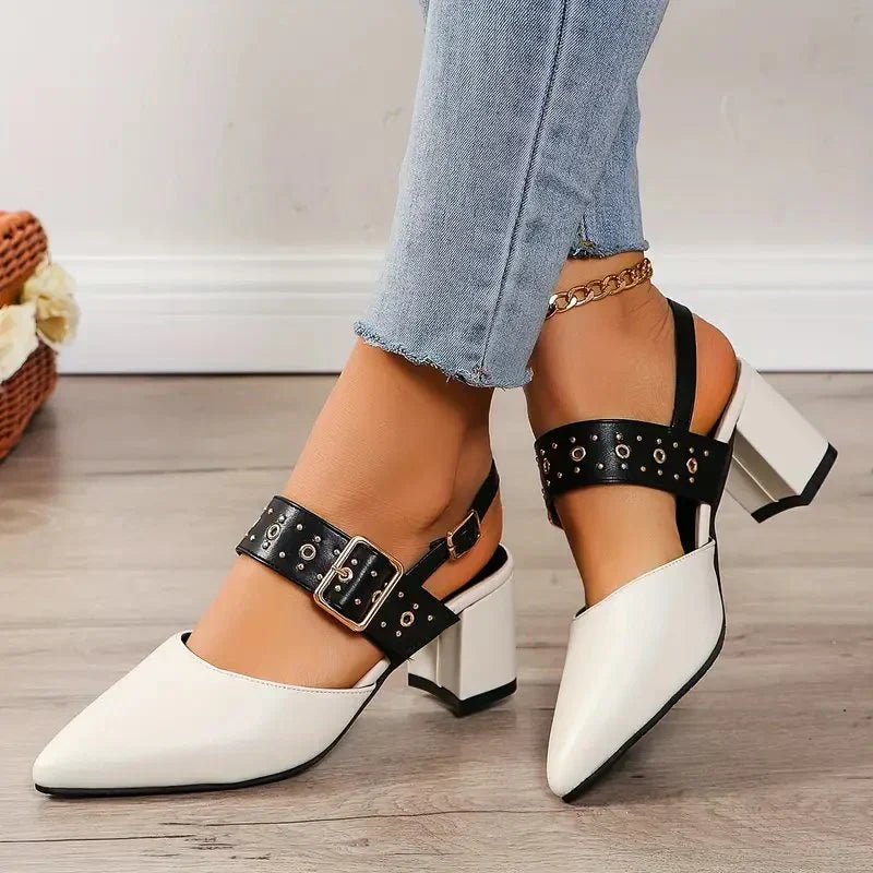Margot® | Elegante Sandalen mit kubanischem Absatz