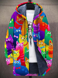 Tayari™ | Luxuriöser künstlerisch inspirierter Cardigan in Multicolor