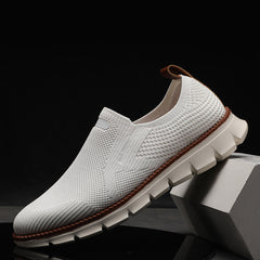 Mesh Slip - On Schuhe in Weiß