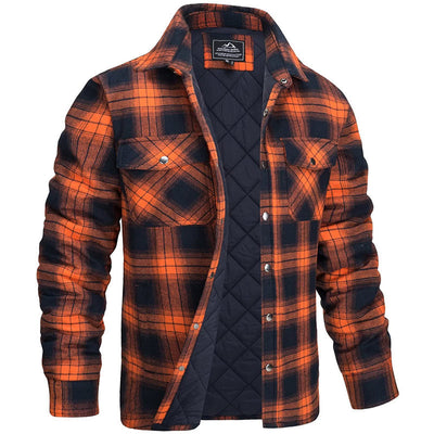 Sova - Herren-Holzfällerjacke Im Karierten Design