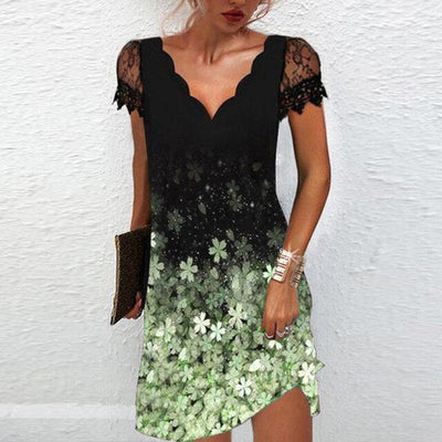 Tilda - Elegantes Kleid mit Spitzenbesatz für Damen