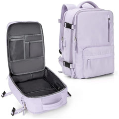 Travex | Multifunktionaler Rucksack für Damen Reisen in Lila