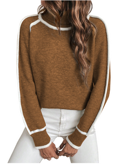 Johanna | Kuscheliger Rollkragen Pullover in Braun