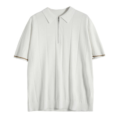 Poloshirt mit Reißverschluss für Herren