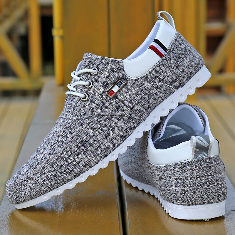 Ulmar - Herren Alle Jahreszeiten-Canvas-Schuhe mit Schnürung