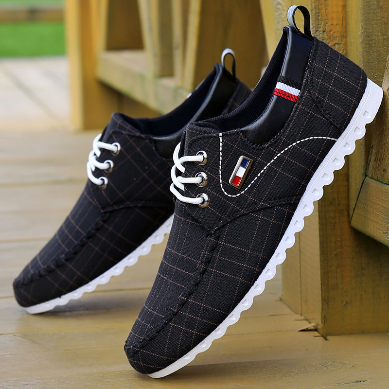 Ulmar - Herren Alle Jahreszeiten-Canvas-Schuhe mit Schnürung