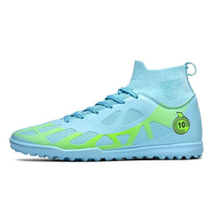Kevin | Unisex Fußballschuhe mit Spikes in Hellblau