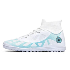 Kevin | Unisex Fußballschuhe mit Spikes in Weiß