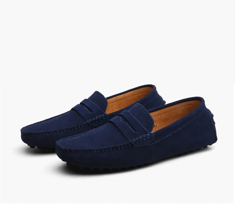 TOM OUTLET - Loafers aus Wildleder im italienischen Stil
