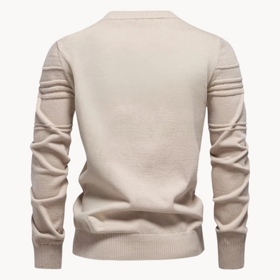 Pullover mit Rundhalsausschnitt für Herren