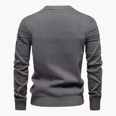 Pullover mit Rundhalsausschnitt für Herren
