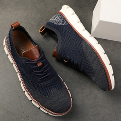 Maddox - Retro-Sneaker - Gepolsterte Innensohlen in Blau