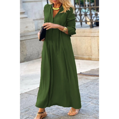 Berkley - Damen Bequemes Maxikleid