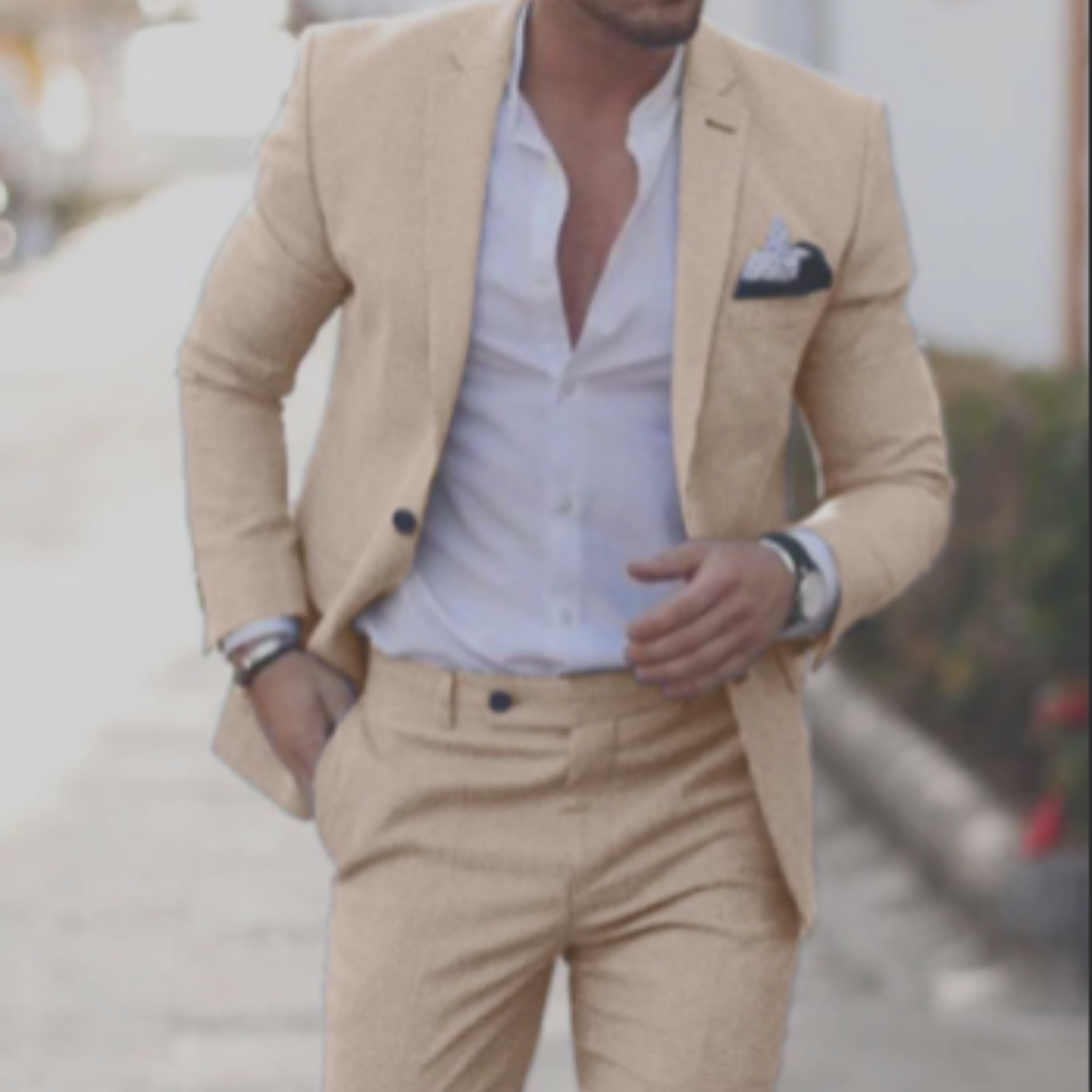 Herren Sommer 2-Teiler Hochzeitsgast Anzug | Jacke und Hose