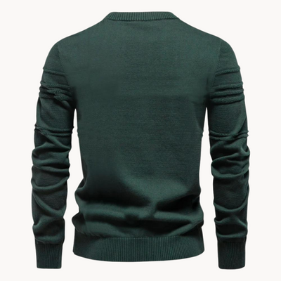 Pullover mit Rundhalsausschnitt für Herren