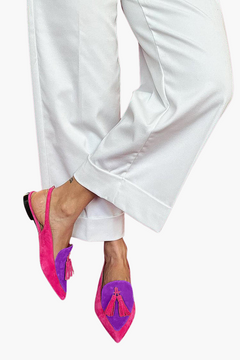 Frendessa™ | Bunte Ballerinas in Lila