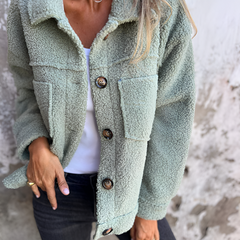 MAISIE™⏐Elegante Herbst- und Winterjacke in Mintgrün