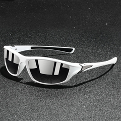 Hedda | Sportliche Polarized-Sonnenbrille in Weiß