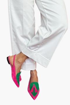 Frendessa™ | Bunte Ballerinas in Grün
