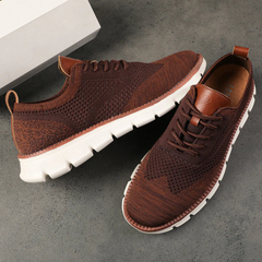 Maddox - Retro-Sneaker - Gepolsterte Innensohlen in Braun