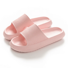 Leona - Weiche und bequeme Hausschuhe in Rosa