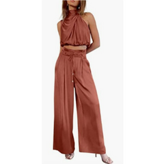 Julietta - Sommer Jumpsuit in Orange