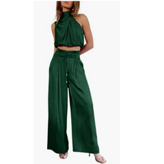 Julietta - Sommer Jumpsuit in Grün