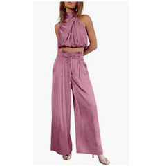 Julietta - Sommer Jumpsuit in Rosa