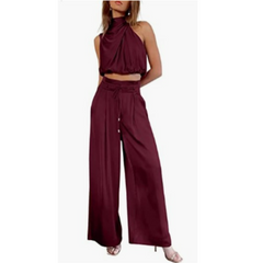 Julietta - Sommer Jumpsuit in Rot
